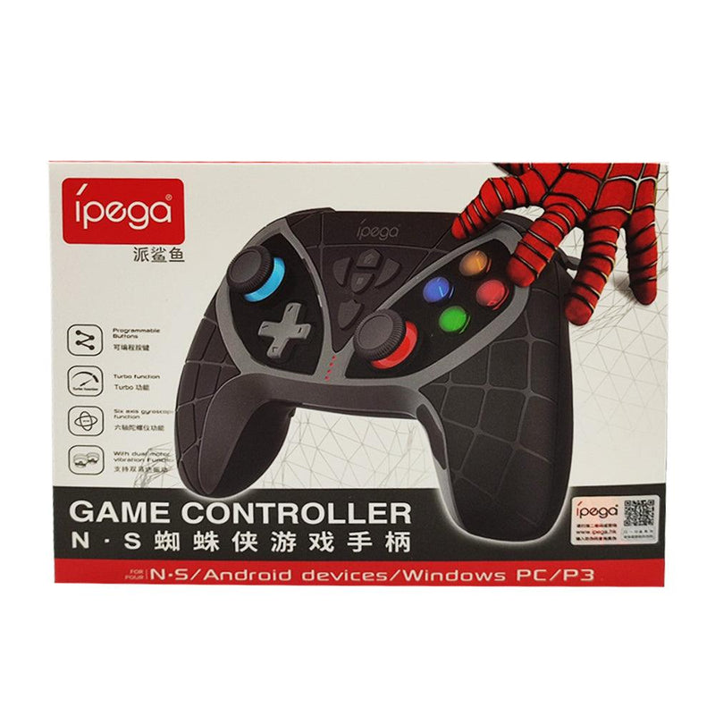 IPEGA SPIDERMAN GAME CONTROLLER FOR N-S/ANDROID DEVICES/WINDOWS PC/P3 (BLACK) (PG-SW018E) - DataBlitz