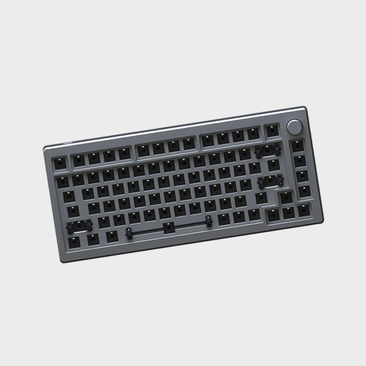 AKKO MOD007 V2 RGB Hot-Swappable Mechanical Keyboard DIY Kit With Gasket Mount Structure (Space Gray) - DataBlitz