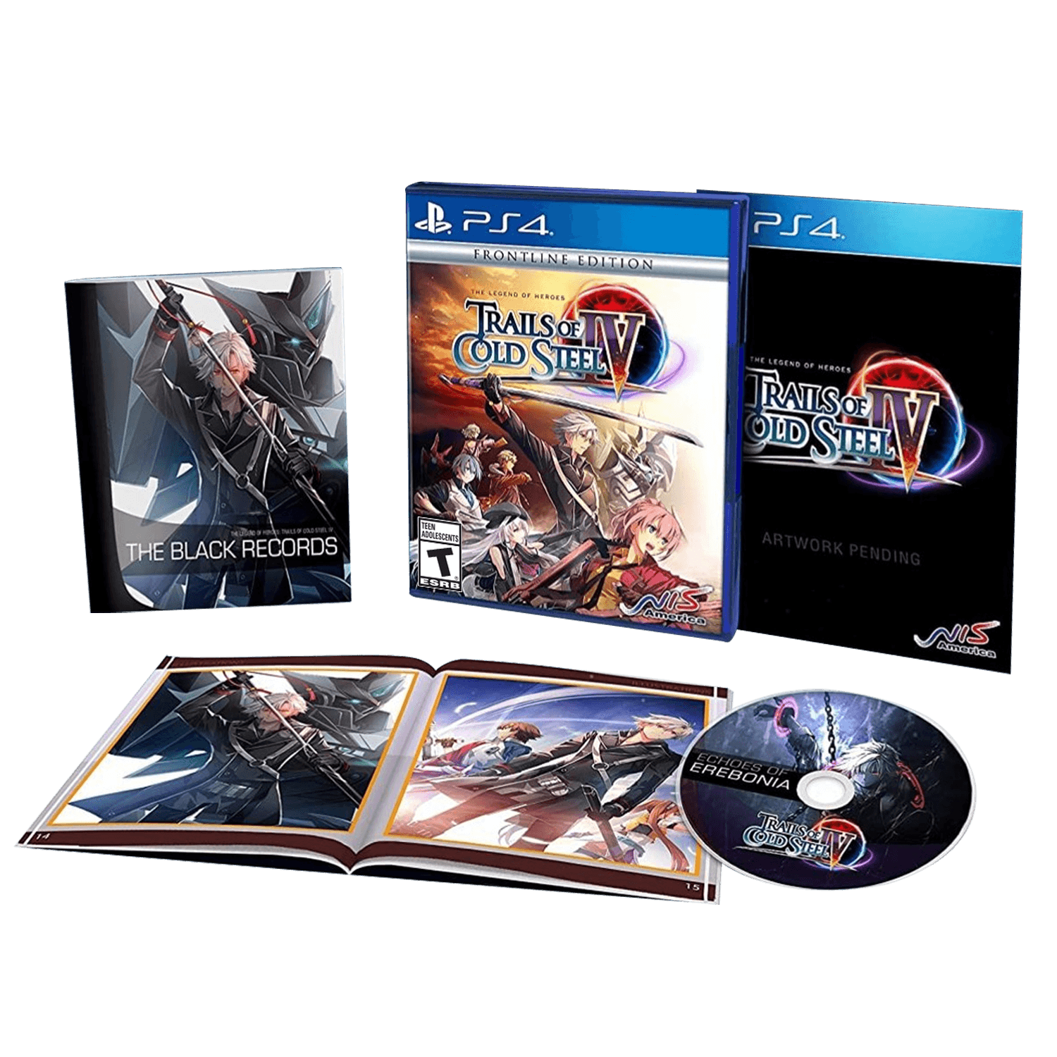 PS4 THE LEGEND OF HEROES TRAILS OF COLD STEEL IV FRONTLINE EDITION ALL (ENG/FR) - DataBlitz