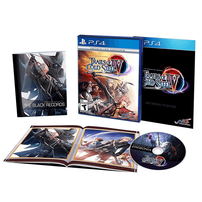 PS4 THE LEGEND OF HEROES TRAILS OF COLD STEEL IV FRONTLINE EDITION ALL (ENG/FR) - DataBlitz