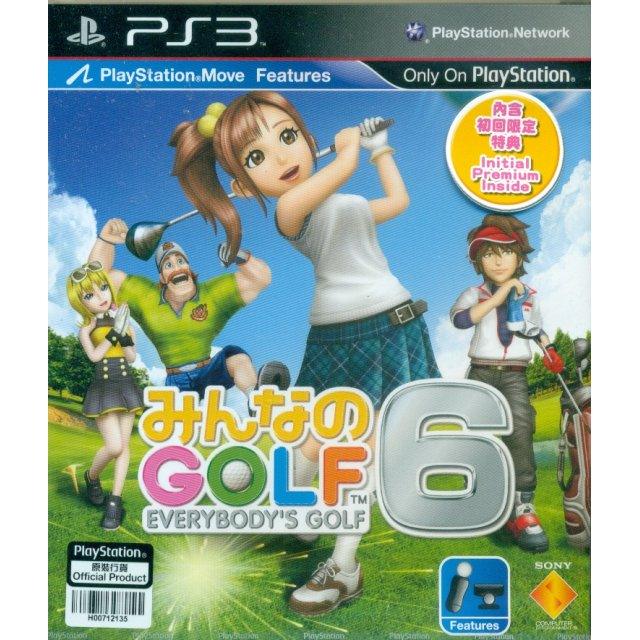 PS3 EVERYBODYS GOLF 6 REG.3 MOVE - DataBlitz