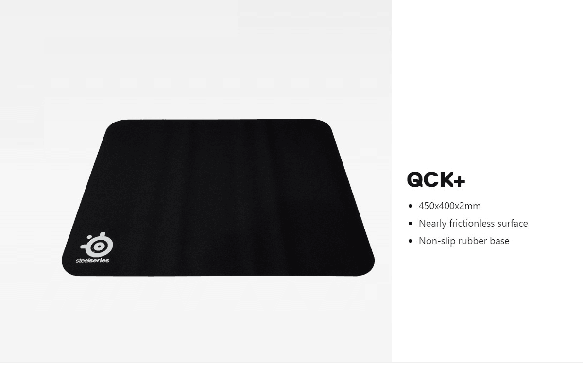 STEELSERIES QCK + GAMING MOUSEPAD (PN63003) - DataBlitz