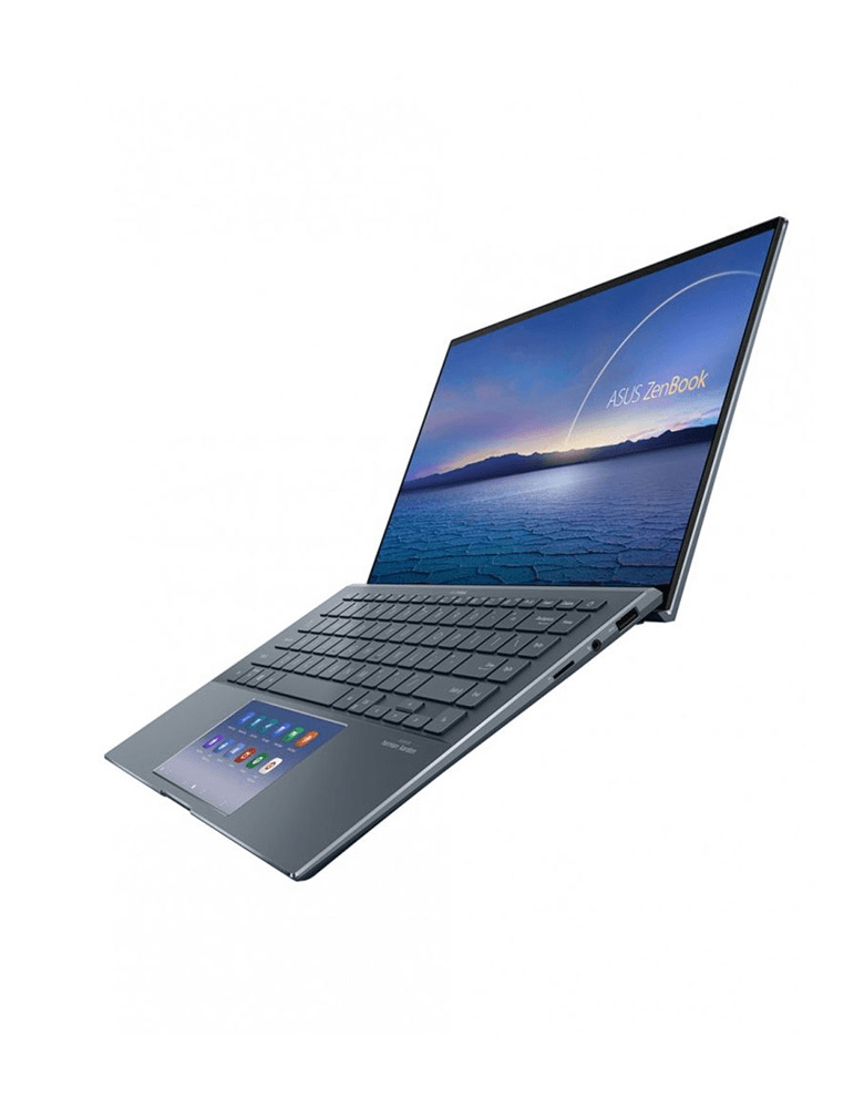 ASUS ZENBOOK 14 UX435EG-K9191TS Laptop (Pine Gray) | 14"FHD | i5-1135G7 | 16GB DDR4 | 512GB SSD | MX450 | WIN10 Office Home and Student ASUS Sleeve - DataBlitz