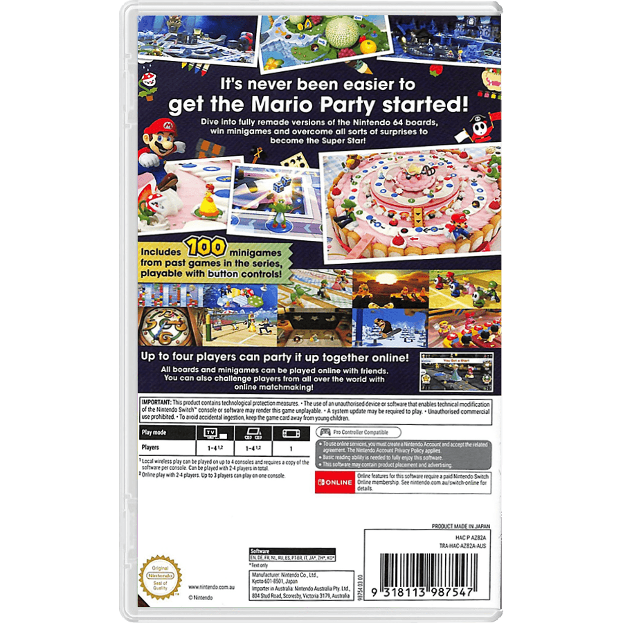 Nintendo Switch Mario Party Superstars