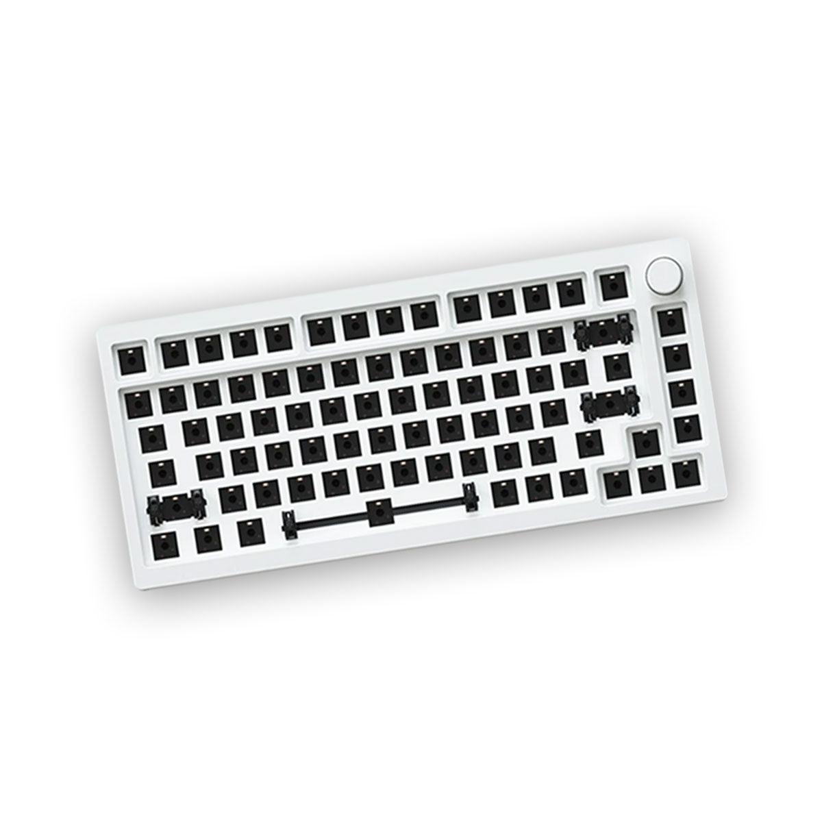 AKKO MOD007 V2 RGB Hot-Swappable Mechanical Keyboard DIY Kit With Gasket Mount Structure (Pearl White) - DataBlitz