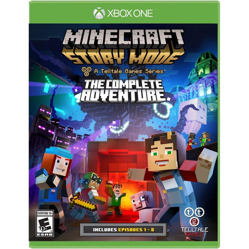 XBOX ONE MINECRAFT STORY MODE A TELLTALE GAMES SERIES THE COMPLETE ADVENTURE (US) - DataBlitz
