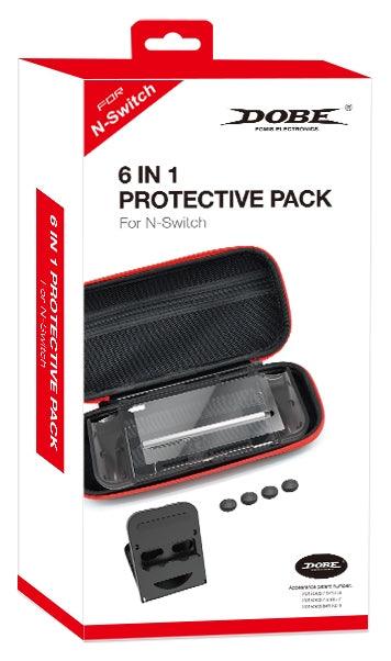 DOBE NSW 6 IN 1 PROTECTIVE PACK FOR N-SWITCH (TNS-19286) - DataBlitz