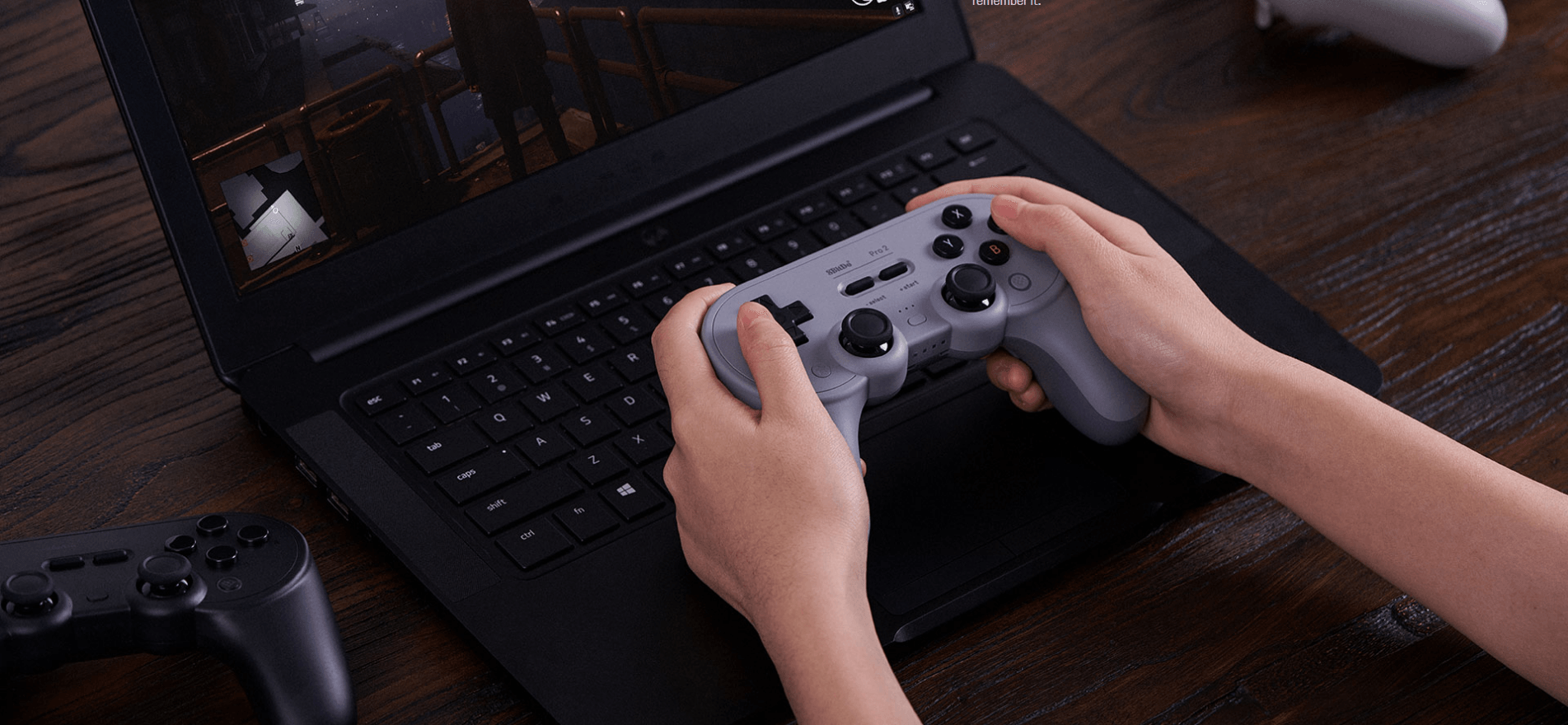 8BITDO PRO 2 WIRED GAMEPAD (GRAY EDITION) (SWITCH/WINDOWS) (82BD) - DataBlitz