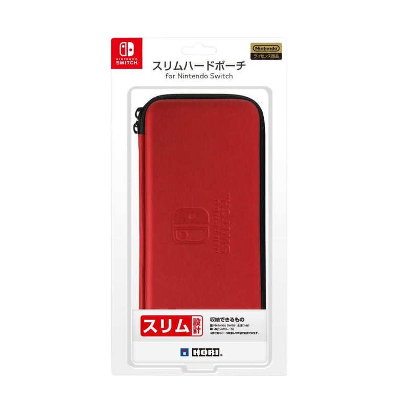 HORI NSW SLIM HARD POUCH SWITCH RED (NSW-009) - DataBlitz