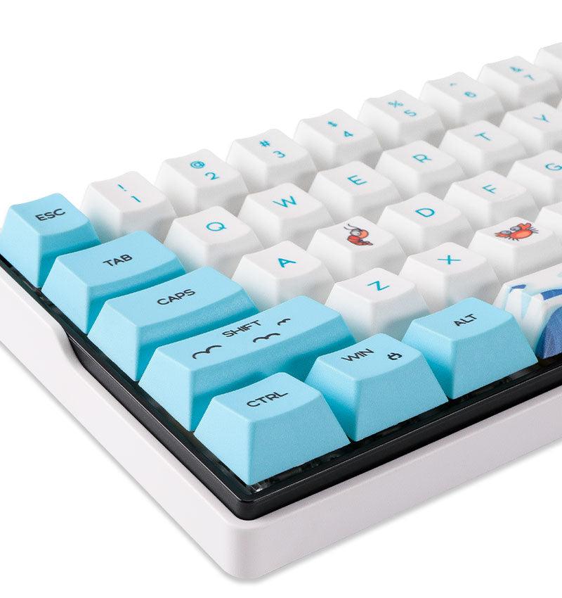 Kemove Blue Ocean PBT Keycaps Set - DataBlitz