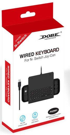 DOBE NSW WIRED KEYBOARD FOR N-SWITCH JOY-CON (TNS-1777) - DataBlitz