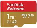 Sandisk Extreme 1TB UHS-1 190MB/S MicroSDXC Card (SDSQXAV-1T00-GN6MN) - DataBlitz