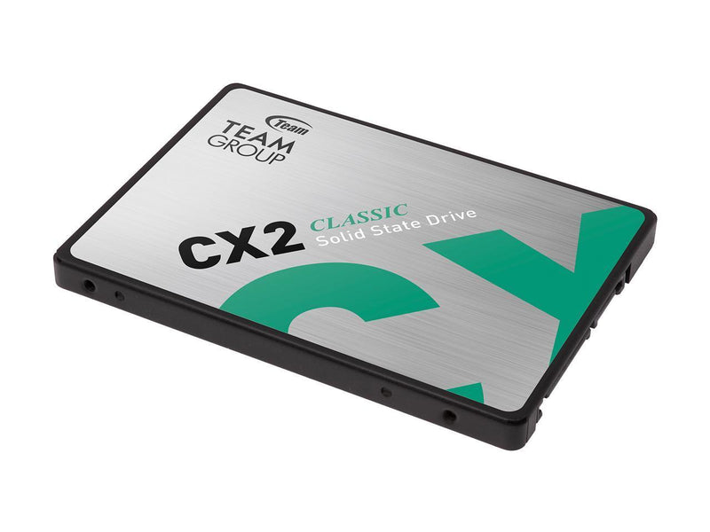 TEAMGROUP Classic CX2 512GB 3D NAND SATA III 6GB/S 2.5-Inch SSD (T253X6512G0C101) - DataBlitz