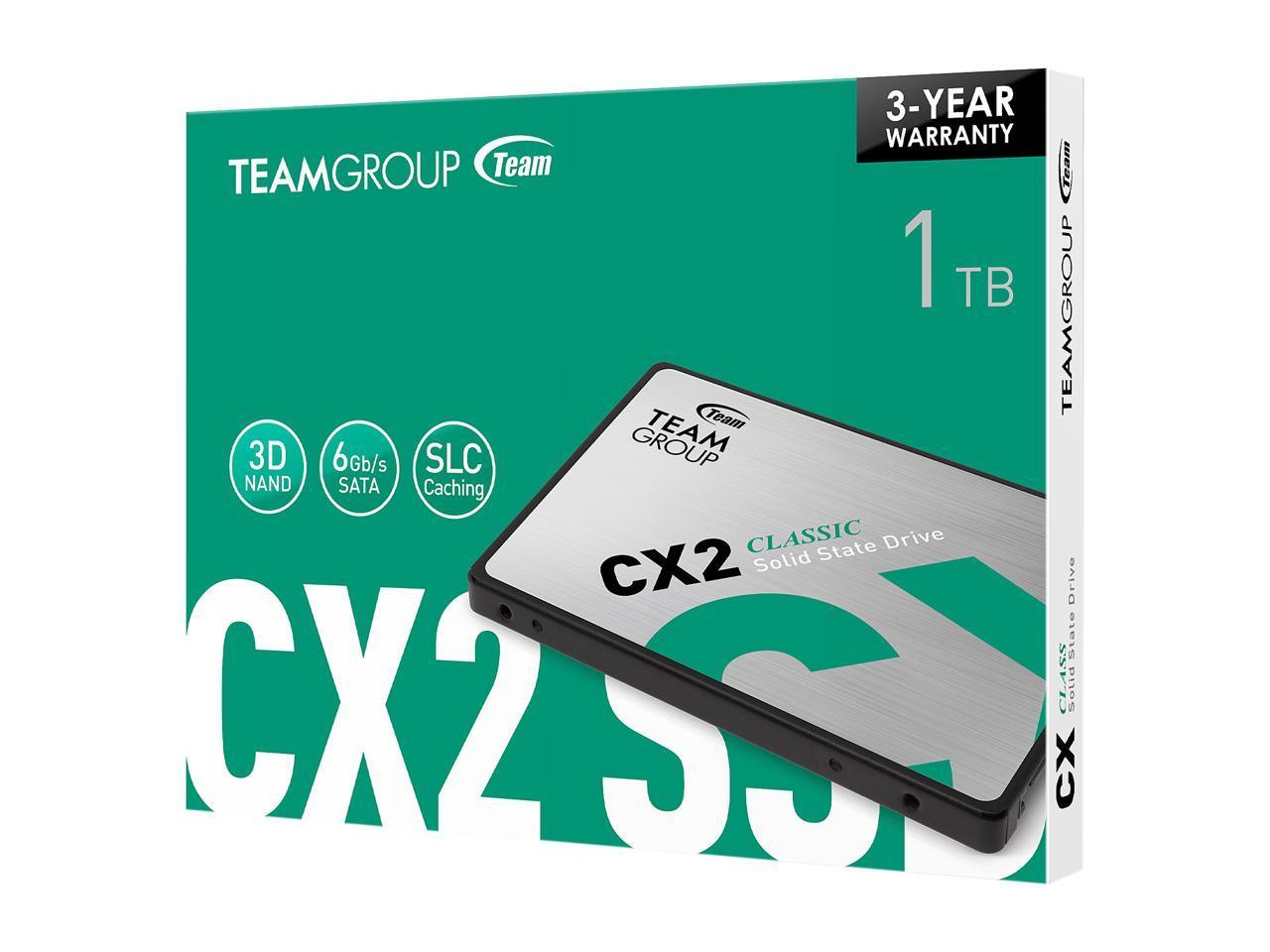 DataBlitz - TEAMGROUP Classic CX2 1TB 3D NAND SATA III 6GB/S 2.5