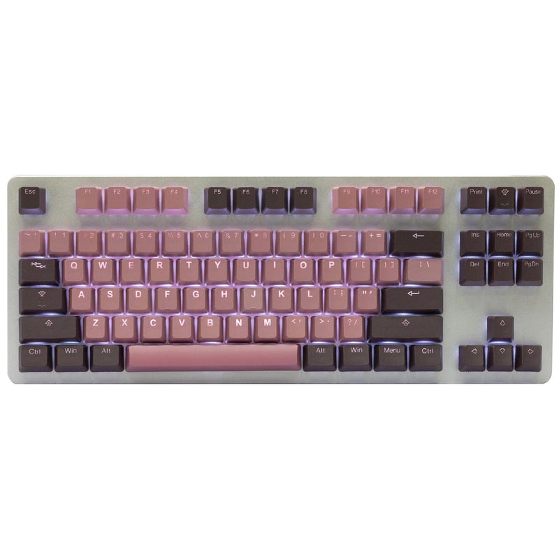 Taihao Double Shot PBT Backlit Keycaps Set For Cherry MX Switch (139-Keys) (Lavender/Chocolate) (C22BG201) - DataBlitz