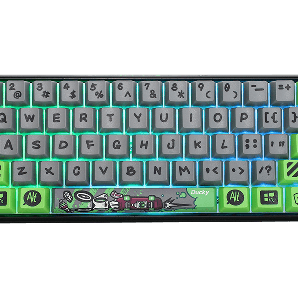 DUCKY YEAR OF THE RAT EDITION RGB LED DOUBLE SHOT PBT MECHANICAL KEYBO