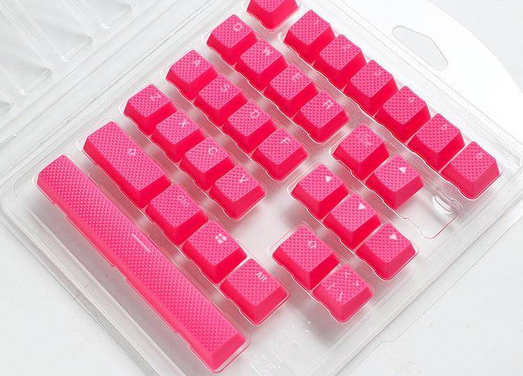 DUCKY 31-KEY PBT SEAMLESS RUBBER PINK KEYCAP SET (DKSA31-USRDPNNO2) - DataBlitz