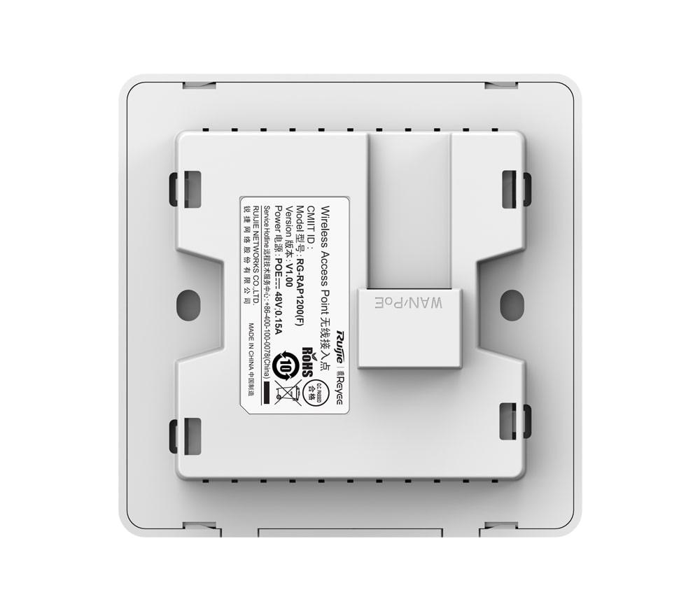 REYEE AC1300 DUAL BAND WALL-PLATE ACCESS POINT (RG-RAP1200(F)) - DataBlitz