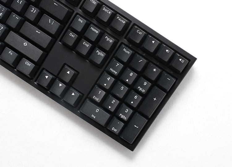 DUCKY ONE 2 PHANTOM BLACK TKL DOUBLE SHOT PBT MECHANICAL KEYBOARD CHERRY MX BLUE SWITCH (DKON1887-CUSPDAABW) - DataBlitz