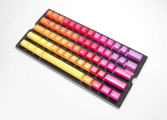 DUCKY 108-KEY ABS SEAMLESS DOUBLESHOT AFTERGLOW SA KEYCAP SET (DKSA108-USADZZWSG) - DataBlitz