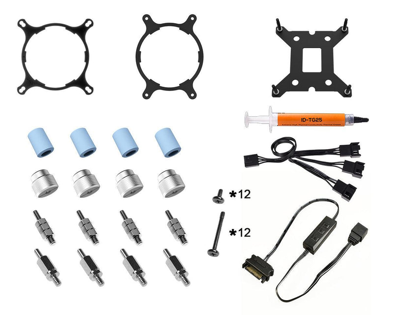 ID-Cooling Zoomflow 360 XT ARGB Liquid Cooler (Snow) - DataBlitz