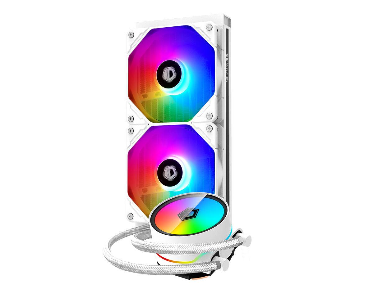 ID-Cooling Zoomflow 240 XT ARGB Liquid Cooler (Snow) - DataBlitz