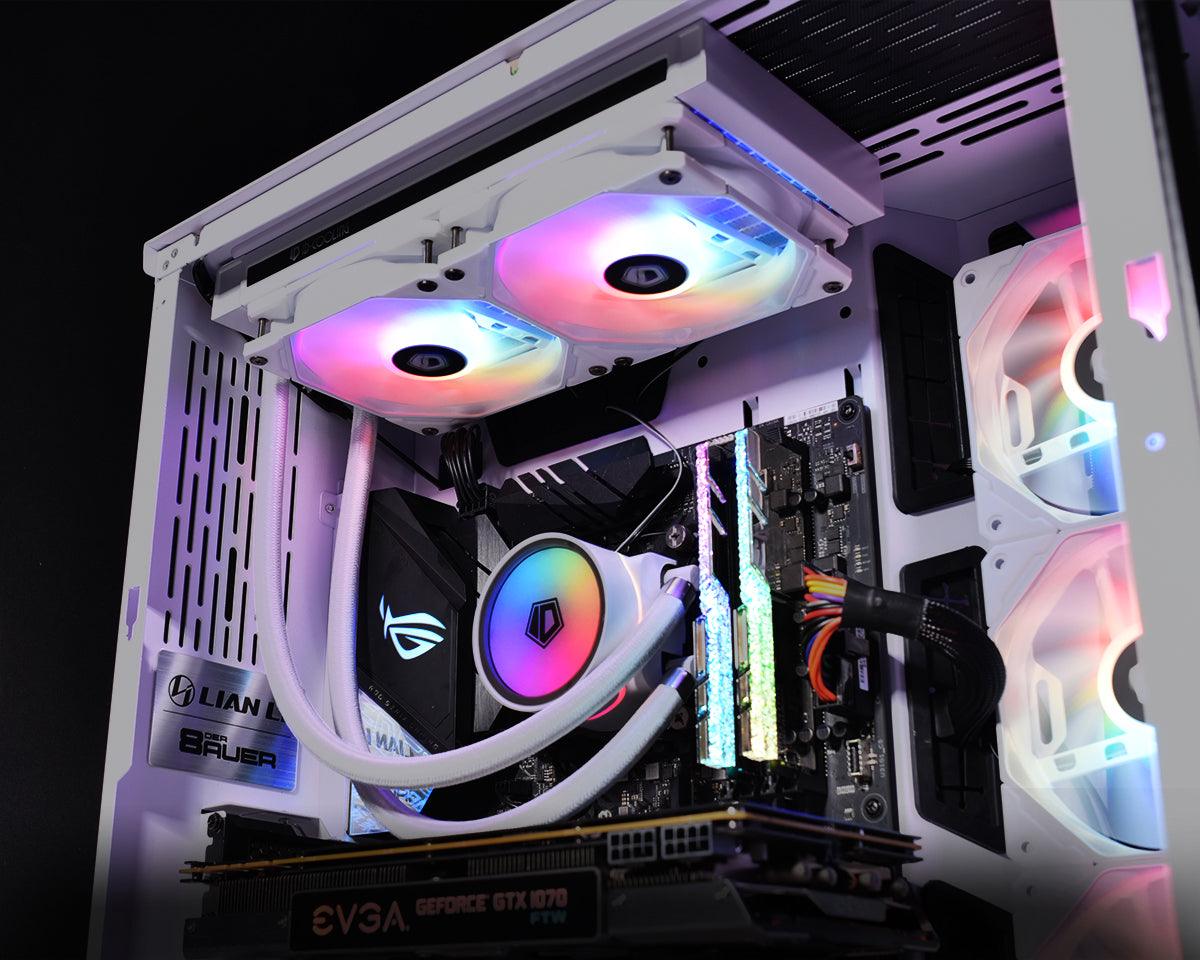 ID-Cooling Zoomflow 240 XT ARGB Liquid Cooler (Snow) - DataBlitz