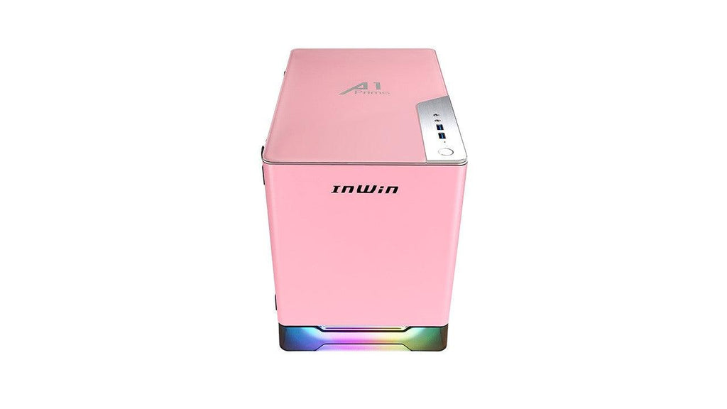 Inwin A1 Prime Mini-ITX Tower Pc Case (Pink)