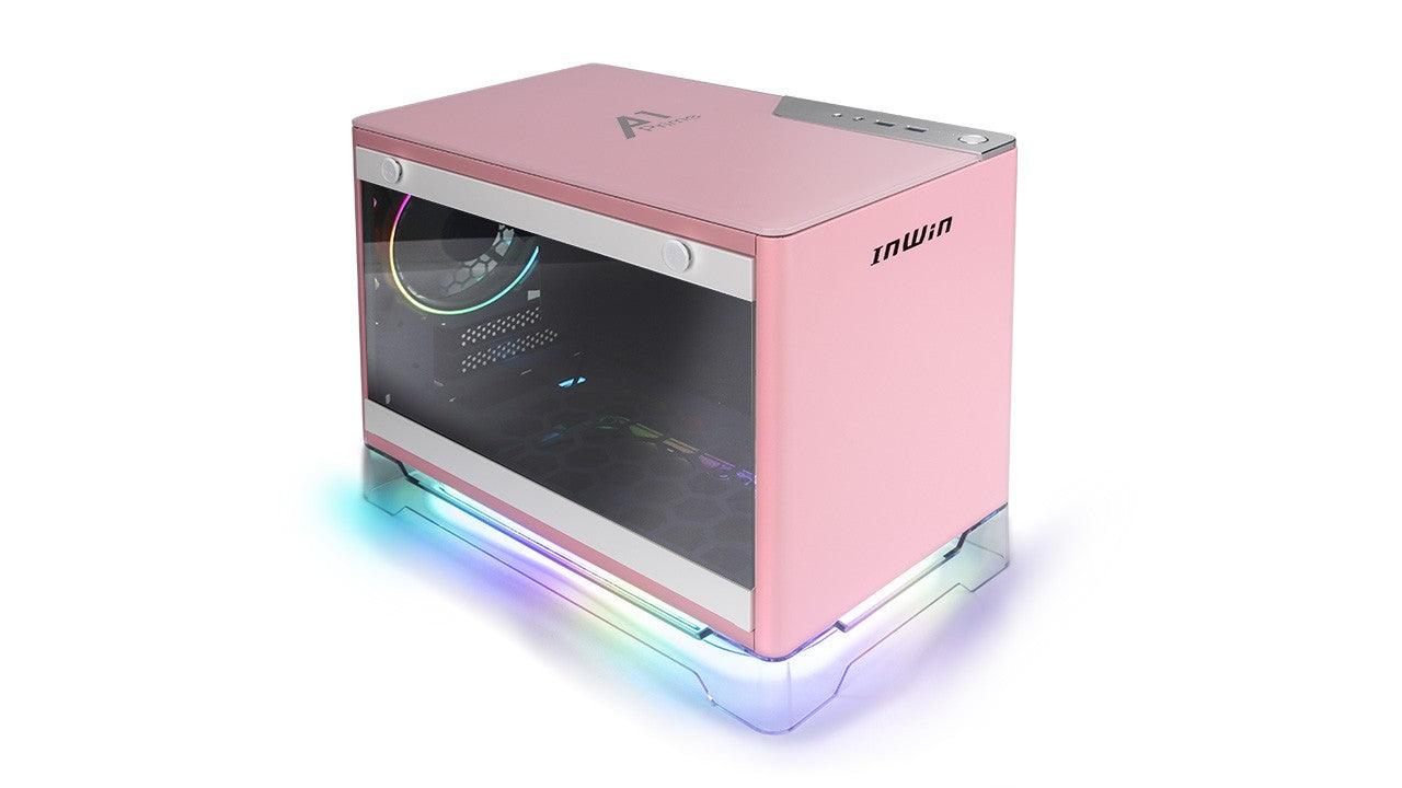 Inwin A1 Prime Mini-ITX Tower Pc Case (Pink) - DataBlitz