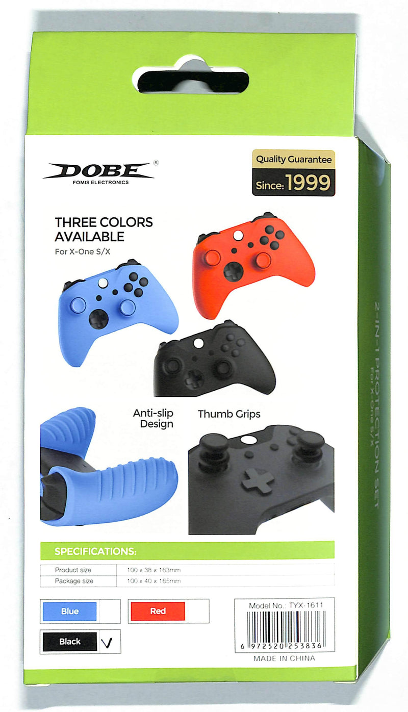 DOBE XBOX SERIES S 2 IN 1 PROTECTION SET FOR X-ONE S/X (BLACK) (TYX-1611) - DataBlitz