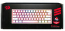 REDRAGON FIZZ RGB WIRED MECHANICAL GAMING KEYBOARD (DUST PROOF RED) (PINK WHITE) (K617-RGB) - DataBlitz