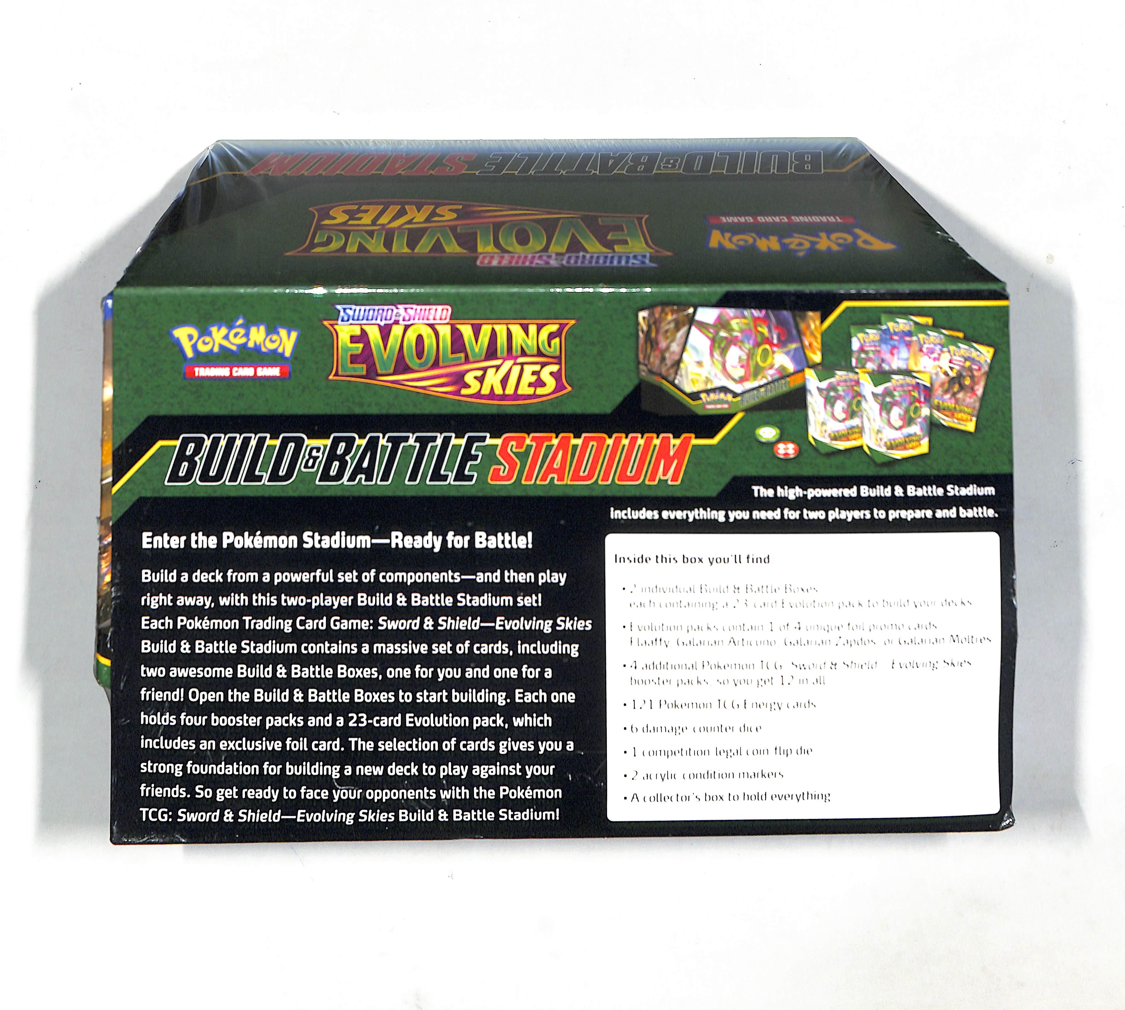 POKEMON TRADING CARD GAME SS7 SWORD & SHIELD EVOLVING BUILD AND BATTLE