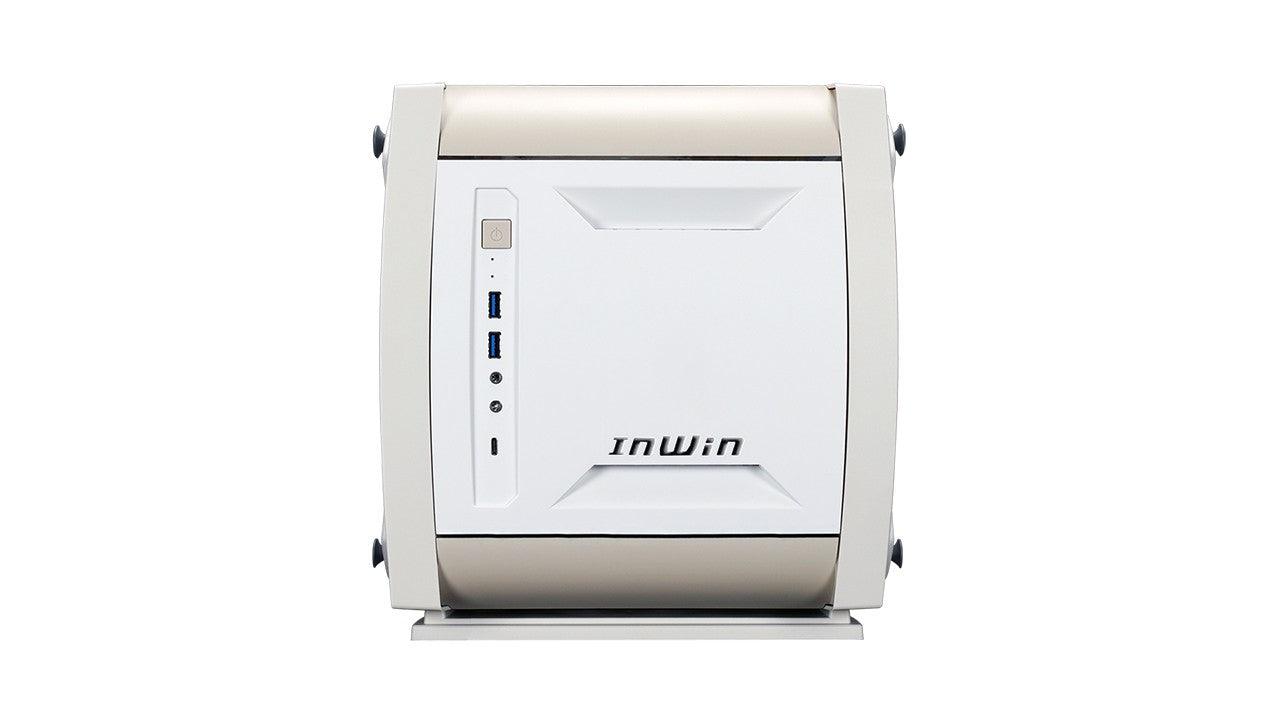 Inwin Explorer Mini-ITX Tower Pc Case (Bone White) - DataBlitz