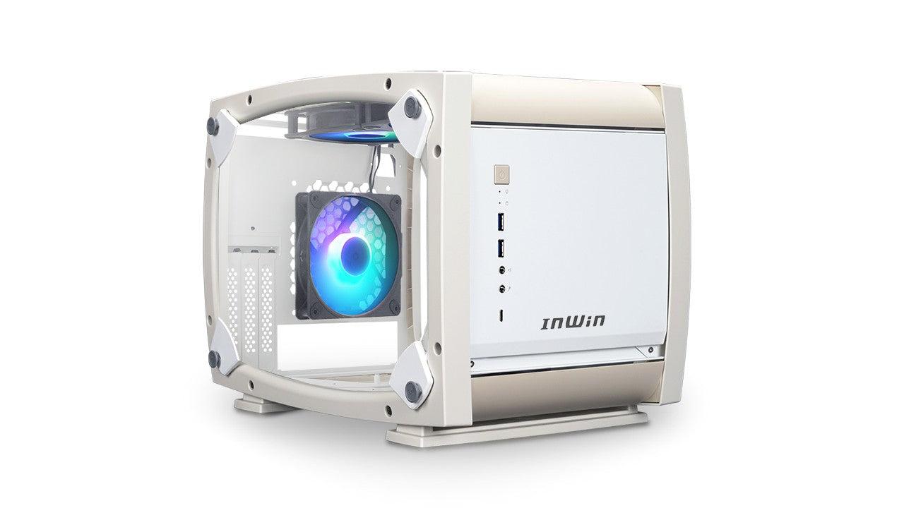 Inwin Explorer Mini-ITX Tower Pc Case (Bone White) - DataBlitz