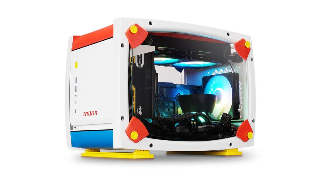Inwin Explorer Mini-ITX Tower Pc Case (Justice White)