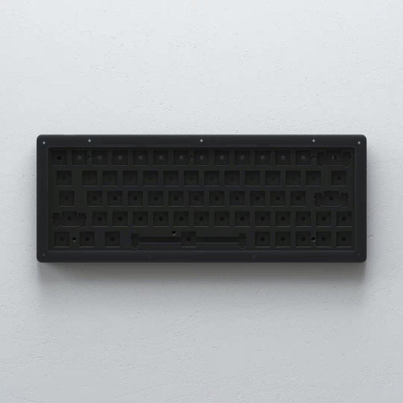 AKKO ACR64 RGB MECHANICAL KEYBOARD DIY KIT HOT-SWAPPABLE SOCKET GASKET MOUNT WITH 64-KEY LAYOUT ACRYLIC CASE (BLACK) - DataBlitz