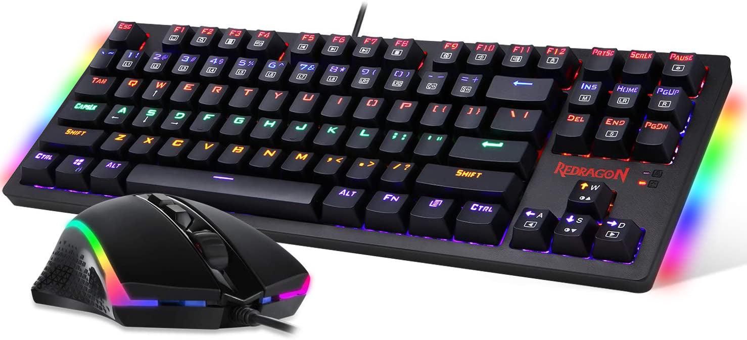 Redragon Gaming Essentials S113 Keyboard/Mouse 2-in-1 Set (S113-KN) - DataBlitz