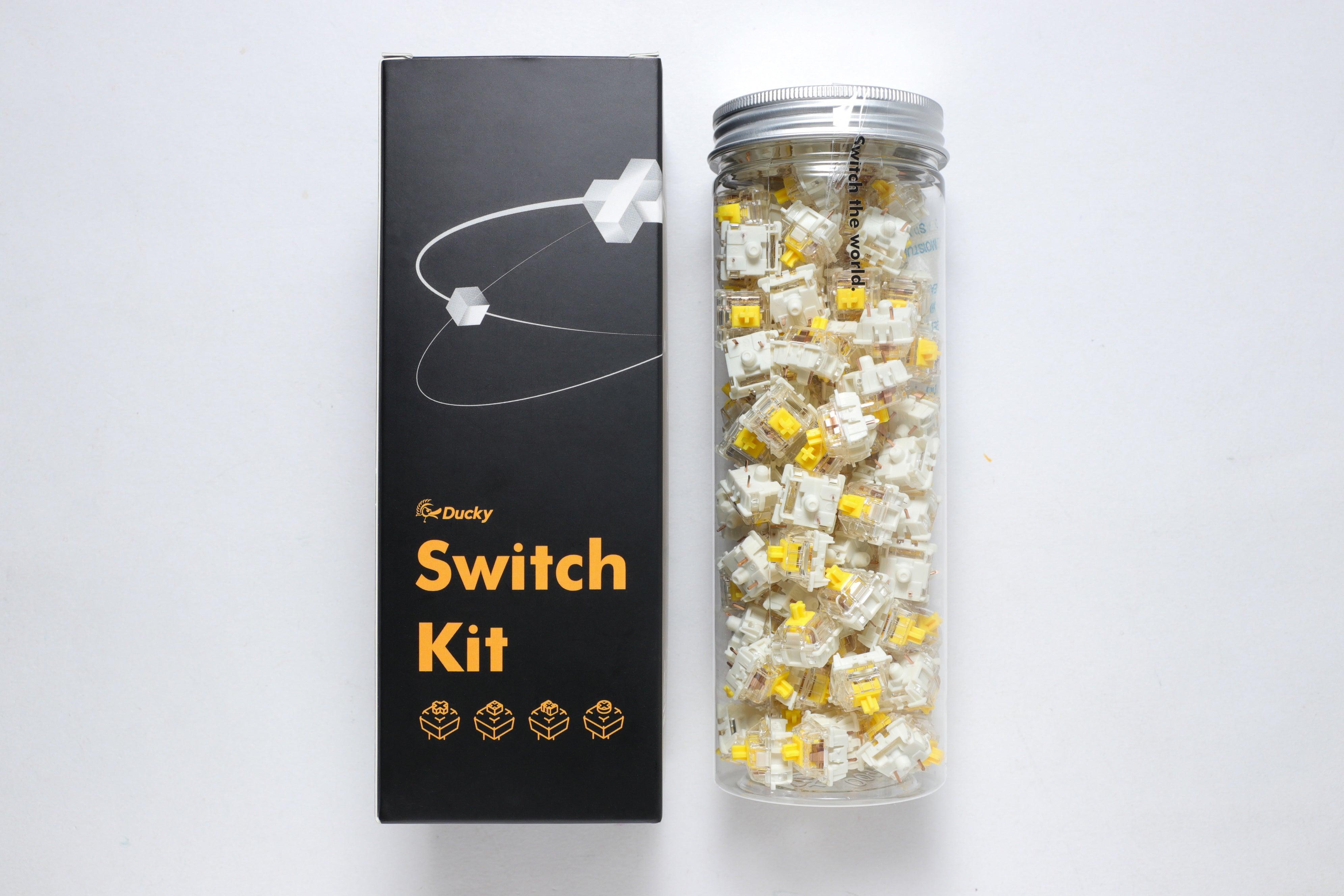 Ducky Switch Kit - 110 pcs. (Gateron G Pro Yellow) - DataBlitz