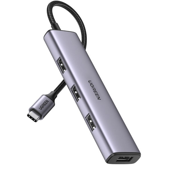 UGREEN USB-C TO 4 USB 3.0 Hub (Grey) (CM473/20841)
