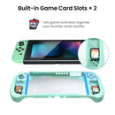 TOMTOC NSW DOCKABLE GRIP CASE FOR NINTENDO SWITCH (TURQUOISE) (A05-020T01) - DataBlitz