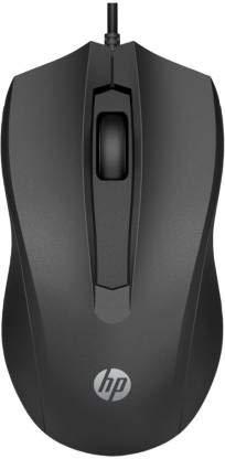 HP 100 WIRED MOUSE (BLACK) (6VY96AA) - DataBlitz