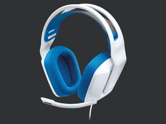 LOGITECH G335 WIRED GAMING HEADSET (WHITE) - DataBlitz