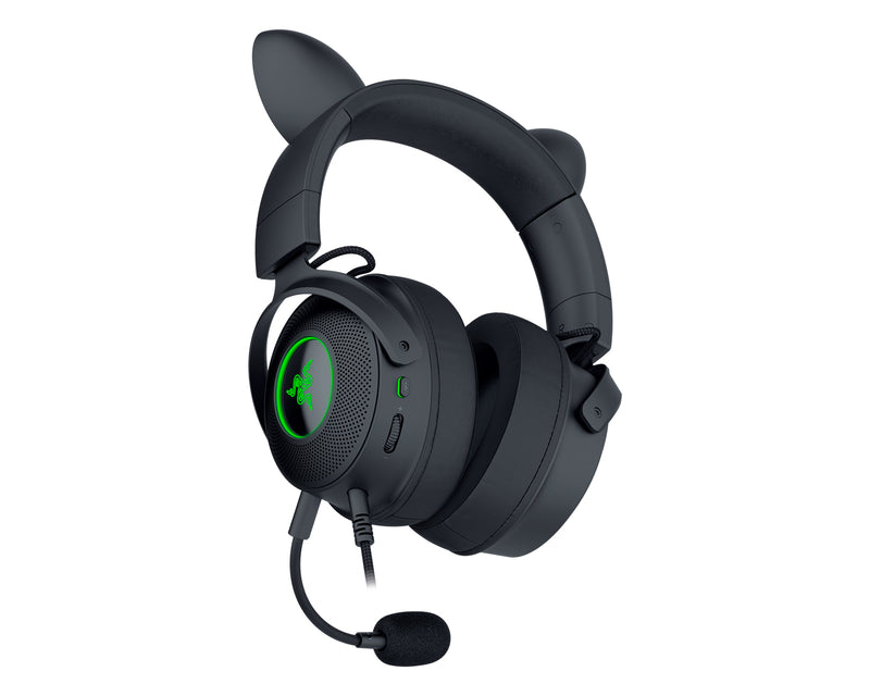 Razer Kraken Kitty V2 Pro Wired RGB Headset With Interchangeable Ears (Black)