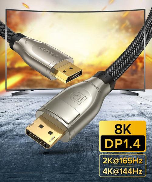 UGREEN DP 1.4 Male To Male Cable 1M (Black) (DP112/60842) - DataBlitz