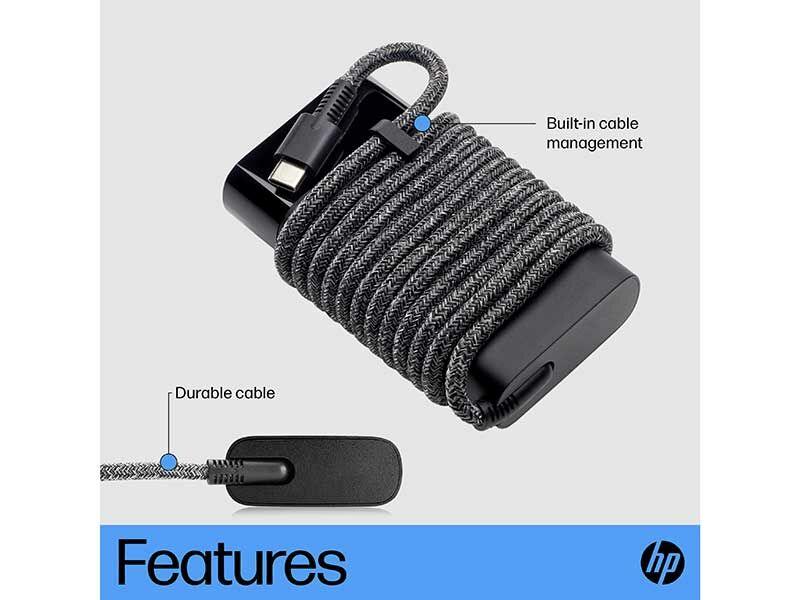 HP 65W USB-C Laptop Charger (671R2AA) - DataBlitz