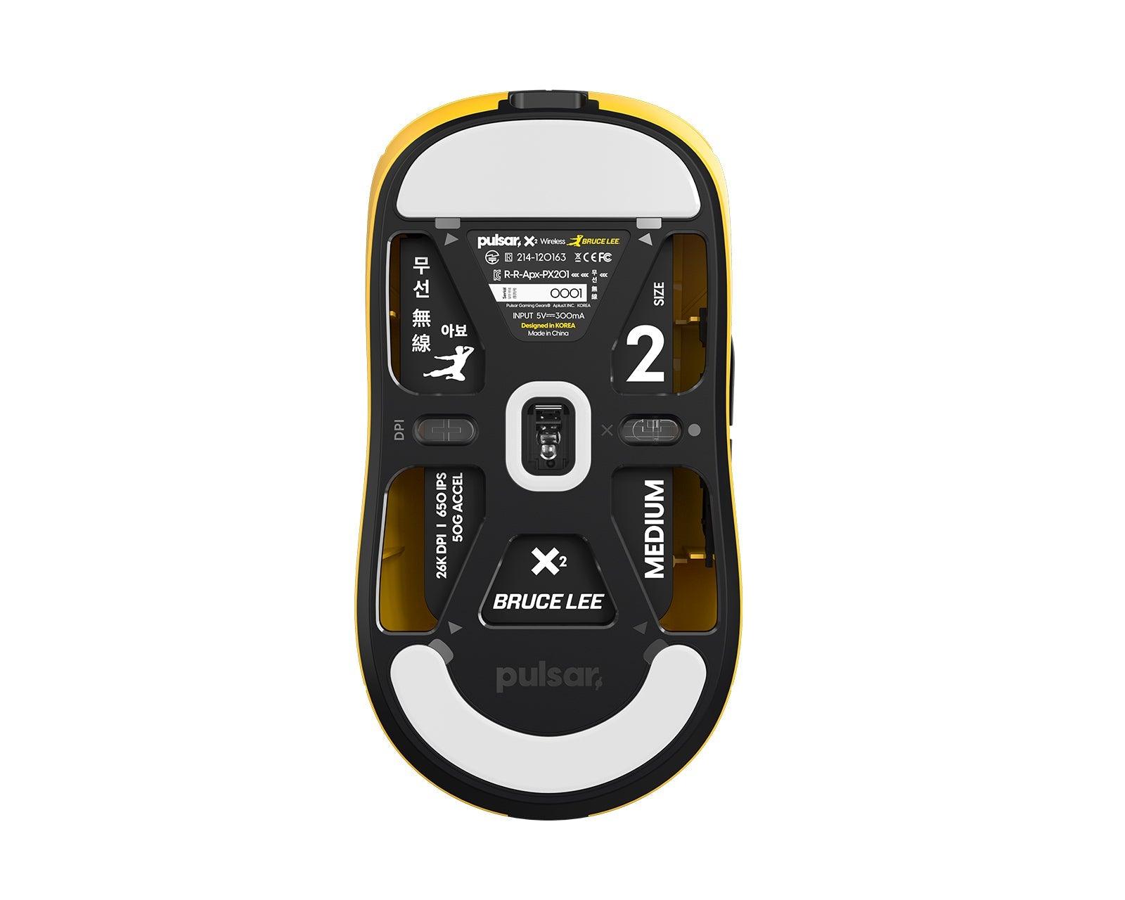 Pulsar X2 Wireless Mouse Bruce Lee Edition - DataBlitz