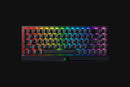 RAZER BLACKWIDOW V3 MINI HYPERSPEED WIRELESS 65% MECHANICAL GAMING KEYBOARD PHANTOM EDITION (YELLOW SWITCHES) - DataBlitz