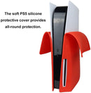 PS5 SILICON PROTECT COVER FOR PS5 CONSOLE DISC (RED) - DataBlitz