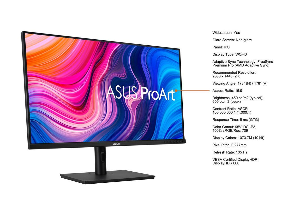 ASUS PROART PA328CGV 32” WQHD IPS Professional Monitor - DataBlitz