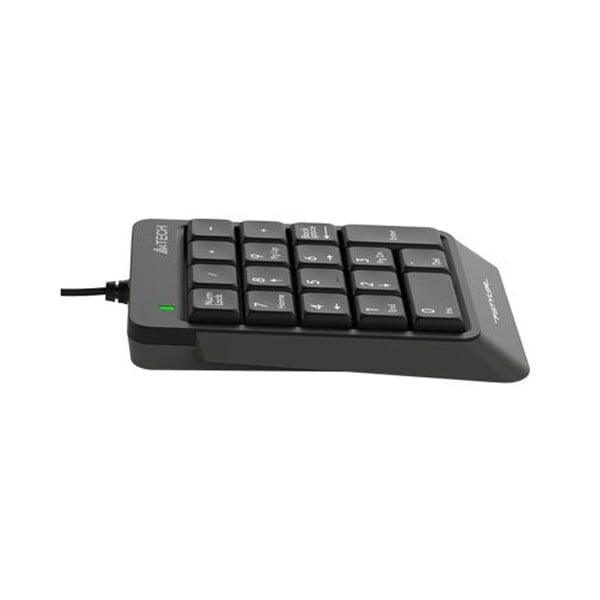 A4TECH FK13M FSTYLER SLEEK NUMERIC KEYPAD (BLACK) + 70CM RETRACTABLE CABLE - DataBlitz